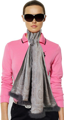 71% OFF on Super Drool Self Design Silk Women's Scarf