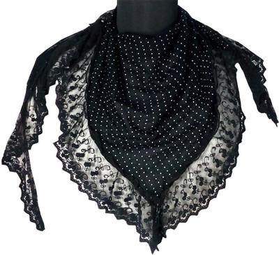 41% OFF on Anuze Fashions Polka Print Cotton Voile Women's Scarf