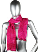 50% OFF on moKanc Self Design Silk Women's Scarf
