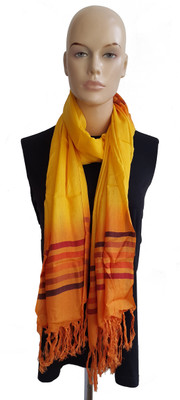 74% OFF on Rathi Striped Cotton Women's Scarf 74% OFF on Rathi Striped Cotton Women's Scarf