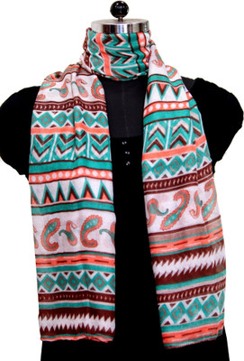 55% OFF on Portia Printed Cotton Women's Scarf
