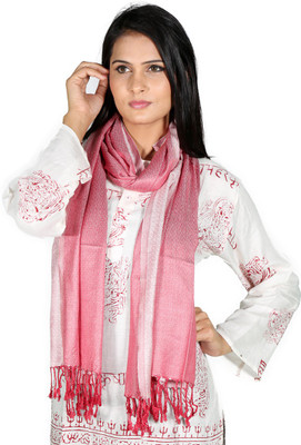 21% OFF on Chilee Life Solid Silk Krisha Women's Scarf