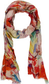 55% OFF on Toscee Printed 70%Wool, 30%Silk Women's Scarf
