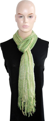 60% OFF on Rathi Striped Viscose Women's Scarf