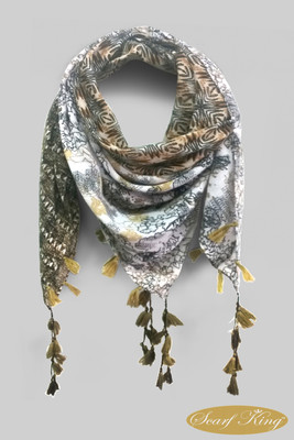 50% OFF on ScarfKing Printed Polyester Women's Scarf