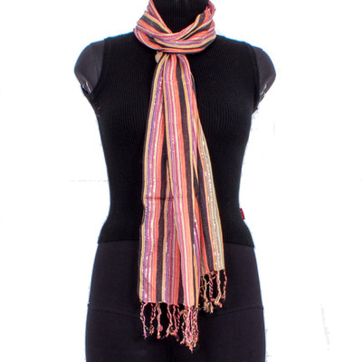 58% OFF on Trendif Striped Viscose Women's Scarf