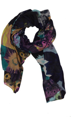 78% OFF on FashBlush Graphic Print Poly Cotton Women's Scarf