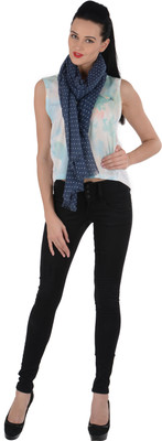 50% OFF on Jaipur Vogue Polka Print Cotton Women's Scarf