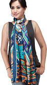 9% OFF on Ghasitaram Gifts Printed Cotton Women's Scarf