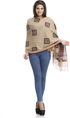 36% OFF on Aapno Rajasthan Embroidered 20% Pashmina, 80% Wool Women's Scarf 36% OFF on Aapno Rajasthan Embroidered 20% Pashmina, 80% Wool Women's Scarf