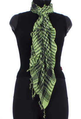 59% OFF on Trendif Checkered Cotton Women's Scarf