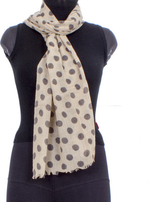 44% OFF on Trendif Polka Print Viscose Women's Scarf