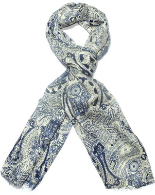 55% OFF on Indian Fashion Guru Printed Polycotton Women's Scarf