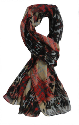 67% OFF on Ecogenes Animal Print Polyester Women's Scarf