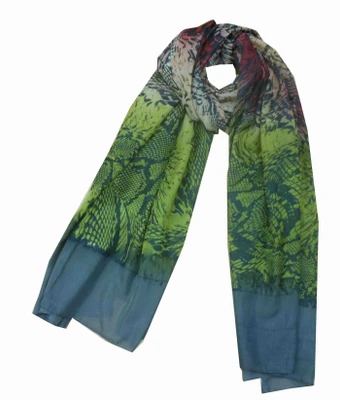 16% OFF on Polipilla Printed Polyester Women's Scarf