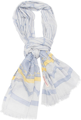 19% OFF on Scarves & Glitters Printed Cotton Women's Scarf