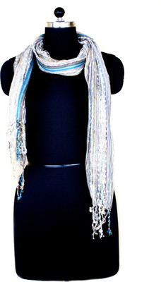 8% OFF on Visaga Printed Silk Women's Scarf