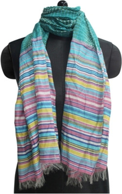 15% OFF on Jayram Handloom Self Design Silk Girl's Scarf
