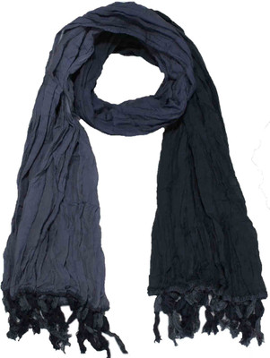 55% OFF on True Fashion Solid Silk Women's Scarf