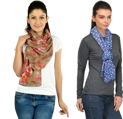 62% OFF on Kiosha Floral Print, Printed Cotton Women's Scarf 62% OFF on Kiosha Floral Print, Printed Cotton Women's Scarf