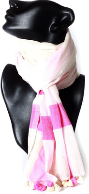 CherryTin Striped Cotton Women's Scarf