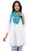 Chhabra 555 Printed Satin Women's Scarf Chhabra 555 Printed Satin Women's Scarf