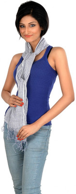Liyana Striped Linen Women's Scarf Liyana Striped Linen Women's Scarf