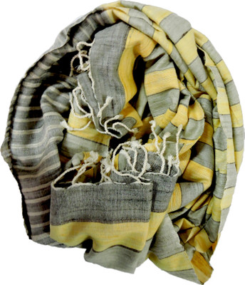 41% OFF on Tasar Solid Tussar silk Women's Scarf 41% OFF on Tasar Solid Tussar silk Women's Scarf