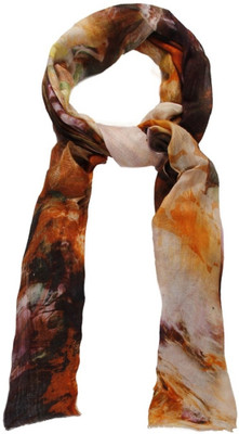 44% OFF on Toscee Printed 90%Modal, 10%Cashmere Women's Scarf