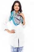 Chhabra 555 Printed Satin Women's Scarf Chhabra 555 Printed Satin Women's Scarf