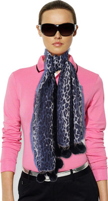 73% OFF on Super Drool Self Design Woollen Women's Scarf