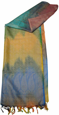 66% OFF on Saffron Craft Self Design Brocade Art Silk Women's Scarf 66% OFF on Saffron Craft Self Design Brocade Art Silk Women's Scarf
