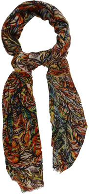44% OFF on Toscee Printed 90%Modal10%Cashmere Women's Scarf