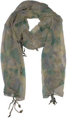 60% OFF on True Fashion Floral Print Silk Women's Scarf