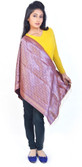 56% OFF on Little India Wool Self Design Women's Shawl
