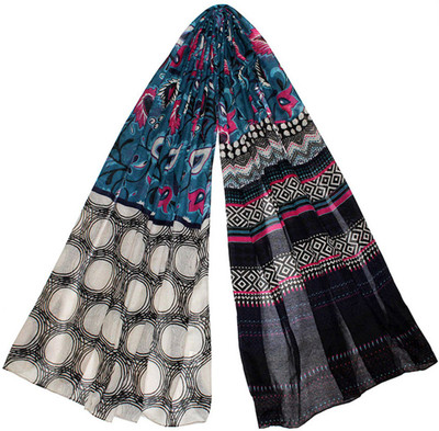 24% OFF on B.N. Exports Printed Polyester Women's Scarf