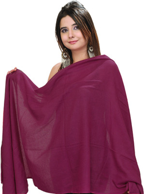 30% OFF on Exotic India Solid Pashmina Women's Scarf