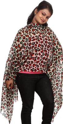 30% OFF on Exotic India Printed Wool Women's Scarf