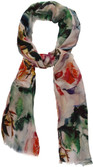 44% OFF on Toscee Printed 90%Modal10%Cashmere Women's Scarf