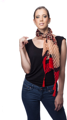 19% OFF on Scarves & Glitters Animal Print Viscose Women's Scarf 19% OFF on Scarves & Glitters Animal Print Viscose Women's Scarf