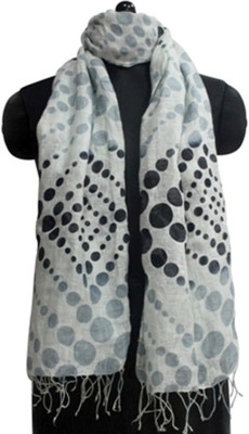 29% OFF on Jayram Handloom Printed Linen Women's Scarf