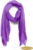 50% OFF on ScarfKing Solid Polyester Women's Scarf