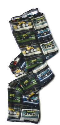 Mad(e) in India Printed Chiffon Girl's Scarf