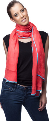 19% OFF on Scarves & Glitters Solid Viscose Women's Scarf