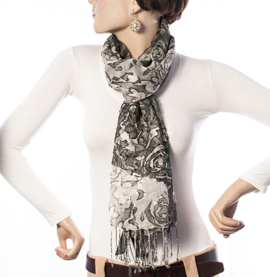 Welkin Printed Cotton Women's Scarf Welkin Printed Cotton Women's Scarf