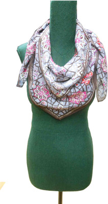 20% OFF on Polipilla Floral Print Viscose Women's Scarf