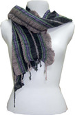 Dushaalaa Striped Viscose Women's Scarf