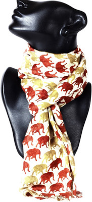 CherryTin Animal Print Wool Women's Scarf
