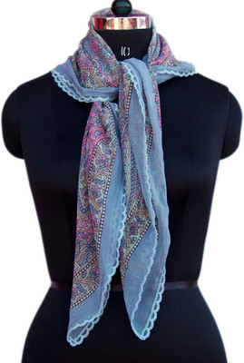 57% OFF on VR Designers Floral Print Chiffon Women's Scarf 57% OFF on VR Designers Floral Print Chiffon Women's Scarf