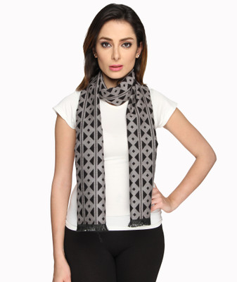 50% OFF on Bombay High Geometric Print Viscose Women's Scarf